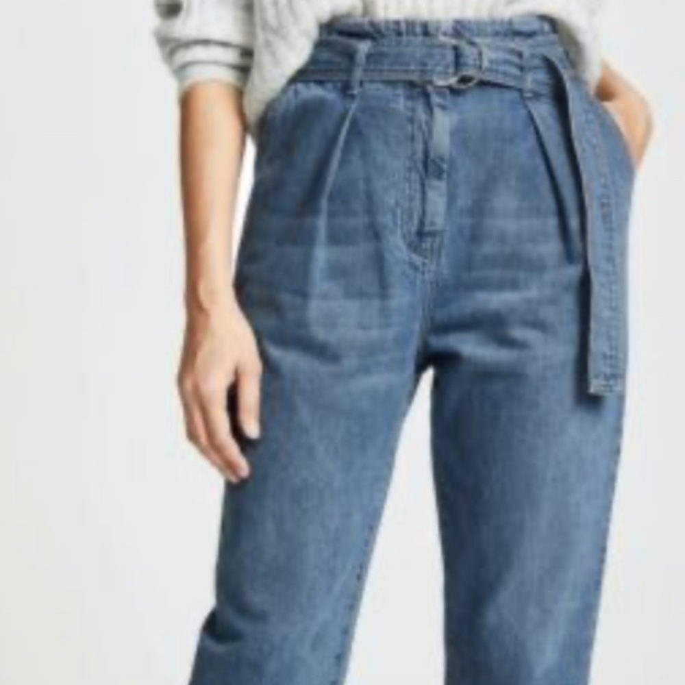 Iro Jeans with D-ring belt